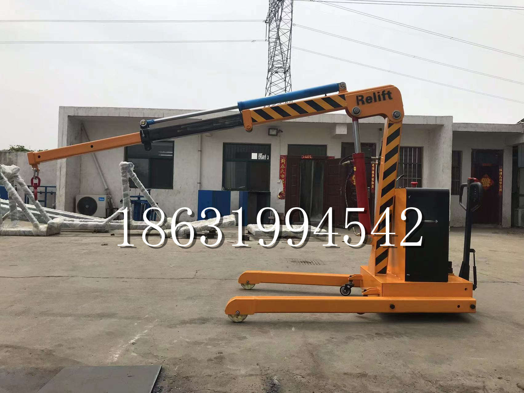 澳门半岛久征定做3吨三轮随车吊 农用园林绿化移树吊 平板工程用小吊机