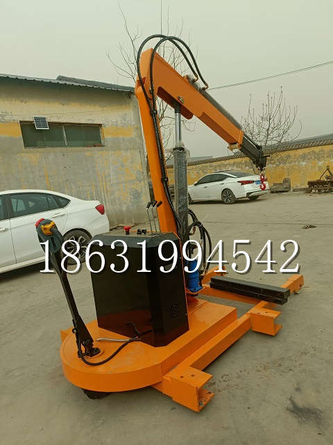 澳门半岛自卸车厢随车吊 自制轮式四不像起重机 四驱平板吊 5吨 贵盛